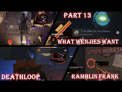 DEATHLOOP PS5 - Full Gameplay Walkthrough Part 13 - Ramblin Frank & visiting 2-BIT