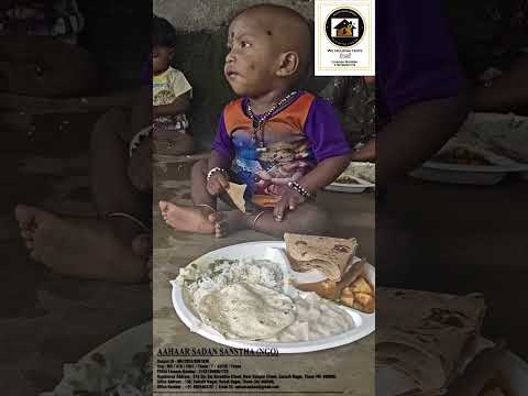 Food distribution in tribal village