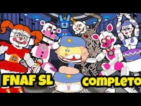 MONGO E DRONGO NO FNAF SISTER LOCATION-TODAS AS 6 NOITES