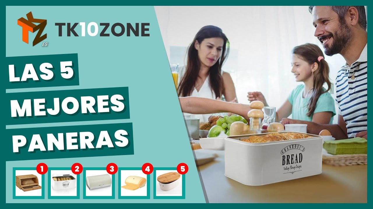 Las 5 mejores paneras para mantener el pan suave y fragante