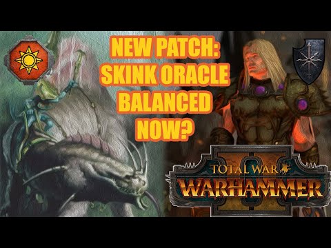 Have Troglodons and Skink Oracle been fixed? | Lizardmen vs WoC | Total War: Warhammer 2
