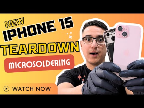 Brand New iPhone 15 Teardown. Going INSIDE The Logic Board Sandwich
