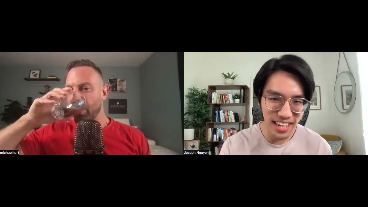 Dr. Mike Hart and Joseph Nguyen