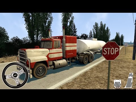 Euro Truck Simulator Driving 2019 - Offroad Oil Tanker Driver - Android Gameplay