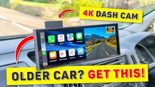 CarPlay & A 4k Dash Cam | Lamtto RC14 Dashboard Console Review