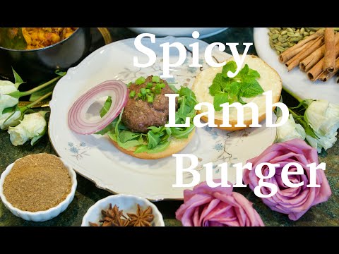 Spicy Lamb Burger