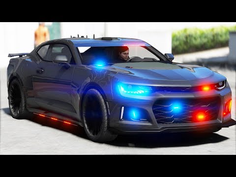 LSPDFR - Day 1054 - Unmarked Camaro ZL1
