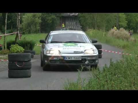 1 RallySprint Wiśniowa 2013 - Michał Poradzisz / Jan Poradzisz - Honda CRX