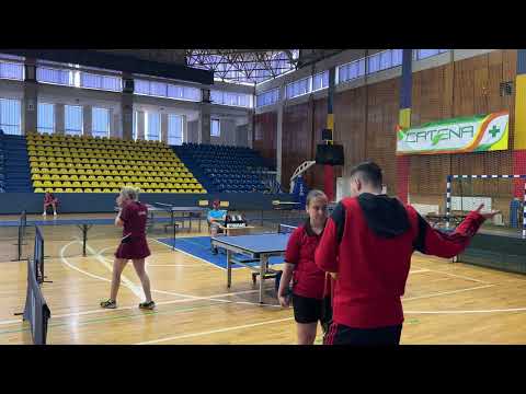 Olimpiada pe țară tenis de masa 21.05.2022 Sfert de finala Muraru Ioana -Orban Mădălina