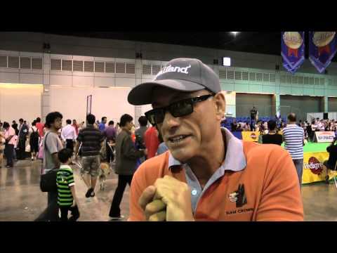 Thailand National Dog Show 2011 with Jean Claude Van Damme