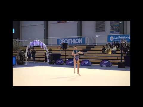 Sarah Le Jamtel ballon. National B 12-13. Championnat de France 2021/22.