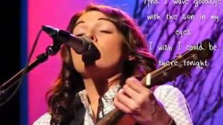 Brandi Carlile - Downpour w/ Lyrics on screen
