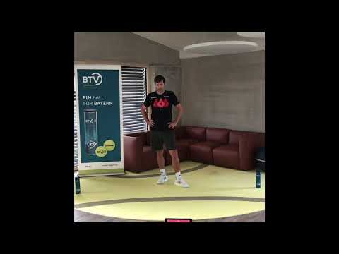 Wir bewegen Bayern - Bayerischer Tennis-Verband - Beinarbeit seitlich