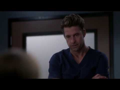 Grey's Anatomy 18x20 Meredith talks to Nick