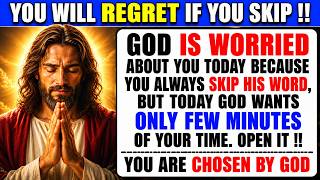 🛑 God Says: You Keep Missing My Words, But Today I’m Asking You To Stay And Listen | God Says Today