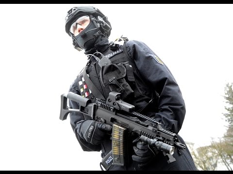 Einsatzübung Spezialeinheit BFE+ Bundespräsident bei der Bundespolizei