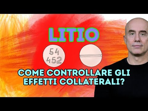 Litio: come fare ad evitare gli effetti collaterali?