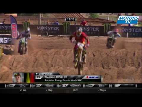 Battle Paulin, Van Horebeek Motocross GP Latvia 2013 MX1 Race 2
