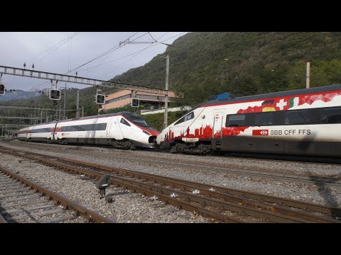 2019-10-12 Ferrovia del Ceneri 3/6 - Stazione di Rivera Bironico