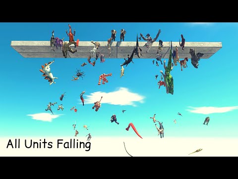 All Units Falling ARBS | Animal Revolt Battle Simulator