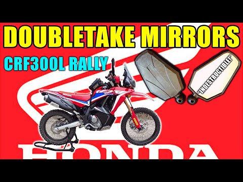 DoubleTake Adventure Mirrors Installation Guide feat. Honda CRF300L Rally