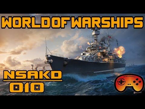 Nsakd #010 Mal fix verdoppeln -World of Warships  - Gameplay - Deutsch - Let's Play
