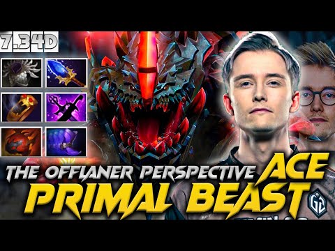 7.34D PAtch ACE - Primal Beast The Offlaner : Gaimin Gladiators vs Beastcoast The TI 2023 Dota2
