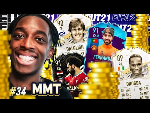 3 MILLION COINS + 91 POTM BRUNO, 90 KENNY DAGLISH AND 89 DROGBA!!! S2 - MMT #34