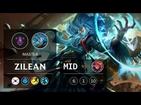 Zilean Mid vs Zoe - KR Master Patch 9.6