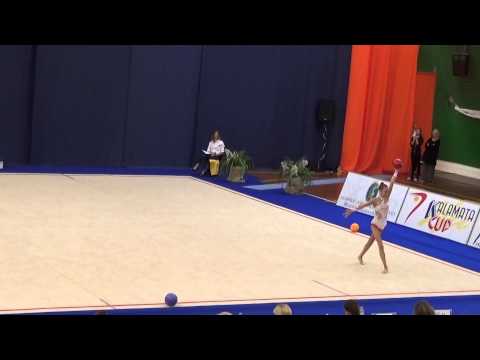 Nemeckova Daniela (CZE)  JR Ball Kalamata Cup 2014 Finals