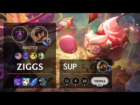 Ziggs Support vs Nautilus - NA Master Patch 10.7