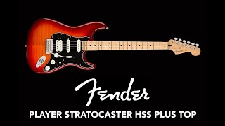 Video thumbnail for Fender Player Stratocaster HSS Plus Top - Demo by Metropolis Guitar MX