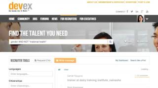 Download lagu The best way to find candidates on Devex - advanced search techniques mp3