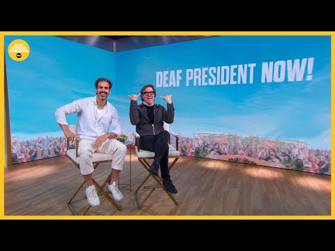 Nyle DiMarco talks new doc, 'Deaf President Now'
