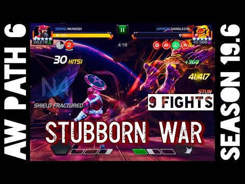 Alliance War Season 19 War 6 - Stubborn Tactic With Archangel, Red Guardian and Quake - Path 6