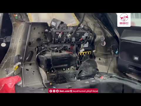 فيديو يوضح أعمال قبل وبعد في مركز الأفضل للسمكرة بالرياض