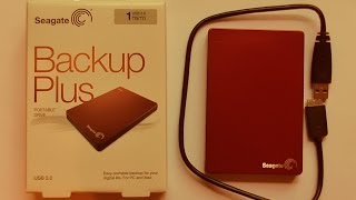 Seagate Backup Plus Portable STDR1000201 - відео 3