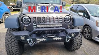 How to install a Jeep Wrangler grill mesh insert