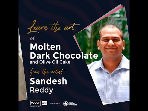SANDESH REDDY -Dark Chocolate Molten lava cake