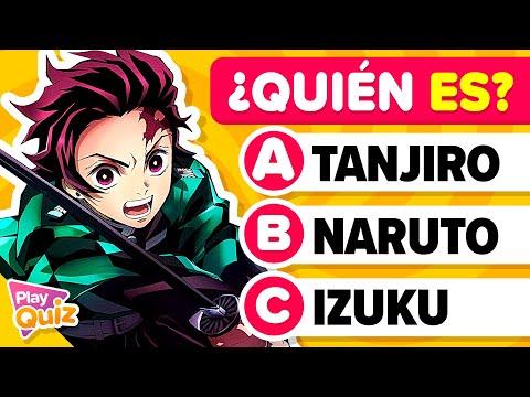 Guess 50 Anime Characters 🐉 🗼🍙 Who is the character? - PlayQuiz Trivia