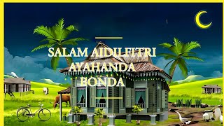 Download lagu Salam aidilfitri ayahanda bonda - Noh hujan  ft. Raihan  ( Lyrics) mp3