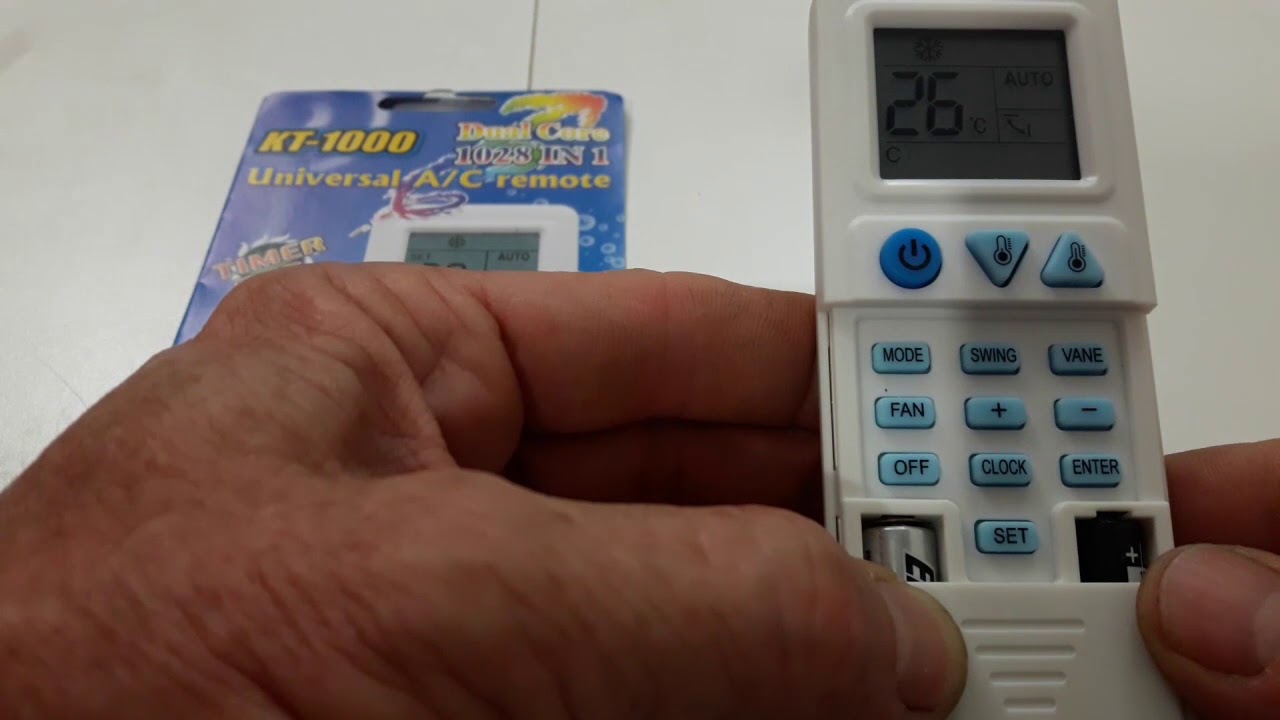Watch Now COMO PROGRAMAR UN CONTROL REMOTO UNIVERSAL PARA AIRE ACONDICIONADO COMO PROGRAMAR UN CONTROL REMOTO UNIVERSAL PARA AIRE ACONDICIONADO