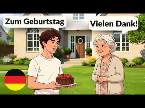 Learn German with Alex stories (A1-A2)