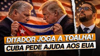 HISTÓRICO! Ditador cubano confirma negociações com os EUA e admite COLAPSO energético em Cuba