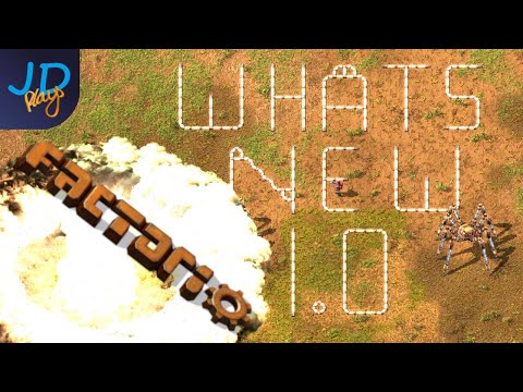 Factorio Whats new in 1.0? ⚙️ Release Update Overview ⚙️ Changes & Features