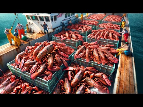 Millions Of Giant Shrimp Are Caught And Processed By Fishermen This Way
