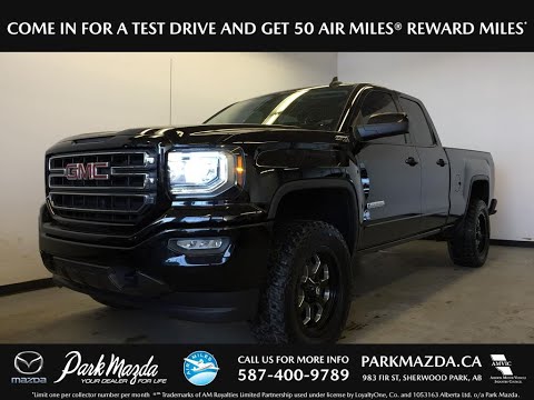 BLACK 2017 GMC Sierra 1500  Review Sherwood Park Alberta - Park Mazda