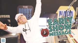 Bobby Is A Little Tired This Morning