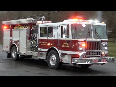 South Salem FD Engine 166 Responding