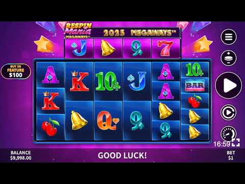 Respin Mania Megaways – Video Gameplay